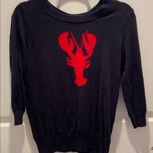 J.Crew Lobster sweater
